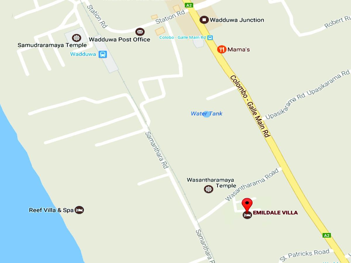 Emildale Villa Wadduwa Buitenkant foto